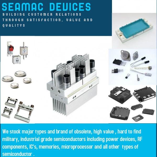 We are distributor and Importer of all kind of Semiconductors, Electronic
Components -ICS, transistors, MOSFETs, diodes, Analog & Digital devices.