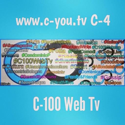 c100webtv's profile picture. C-100 C-4 di C-you.tv , la prima web tv italiana