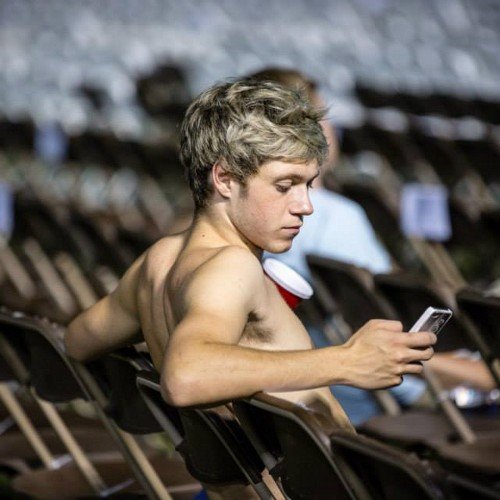 Mangeremmo anche tutto il cibo che solo Niall riesce a mangiare in un giorno,solo per vederli da lontano.✌