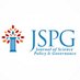 Journal of Science Policy & Governance (JSPG) (@scipoljournal) Twitter profile photo Journal of Science Policy & Governance (JSPG) (@scipoljournal) Twitter profile photo