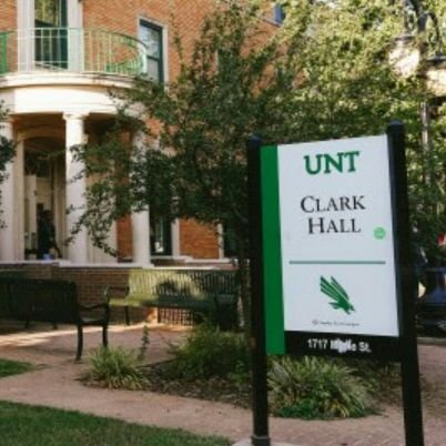 UNT_ClarkHall's profile picture. Official profile of UNT's very own Clark Hall. Follow us for updates about what's going on in Clark and the Campus #CHCH -https://t.co/JXaPTFjXtx