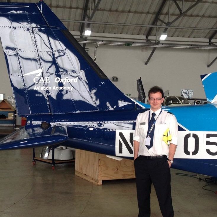 Trainee Pilot at Oxford Aviation Academy.