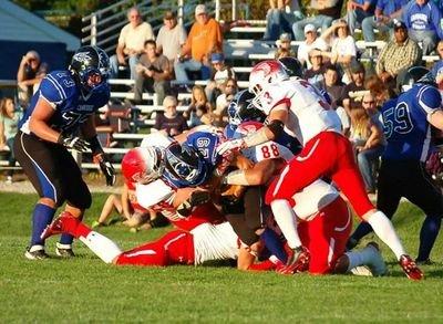Senior at Cambridge springs high school, play football, and a proud father.