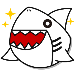 低姿勢サメちゃん Lineスタンプ販売中 Okagedesu Twitter