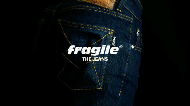 fragile blue jeans