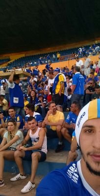 Nas veias tenho o sangue azul do meu clube amado!
