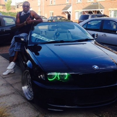 See man driving that German whip..