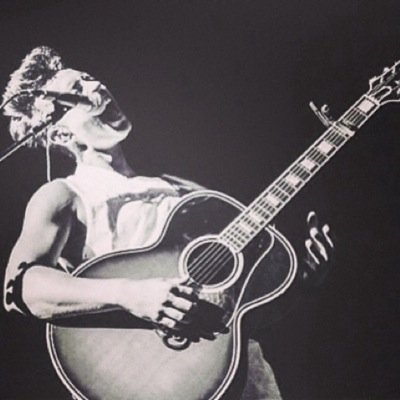 I play guitar in @TheTrampsAcc