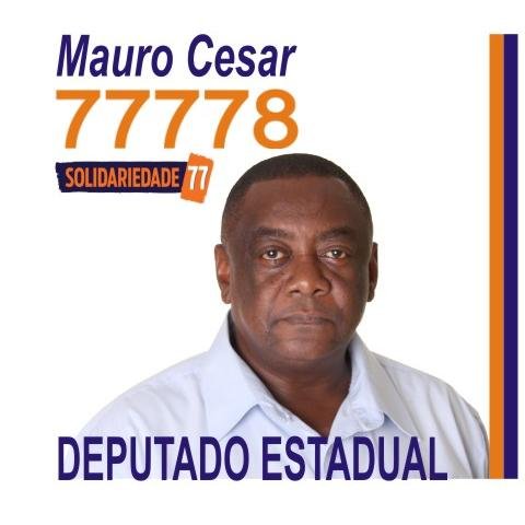 SOU MAURO CESAR, NASCIDO EM 1962, NO RIO DE JANEIRO. TRABALHADOR, SONHADOR E REALISTA COMO TODOS OS CIDADÃOS DESTE ESTADO.