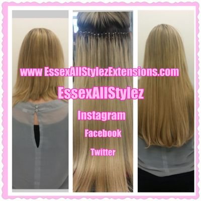 EssexAllStylez Extensions Freelances Between Salons & we're Mobile TOO . We Specialise in Most Extension's and are fully qualified and insured.