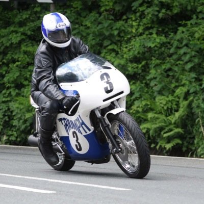 Owner and rider of a Rob North ex works racing Trident and MV AGUSTA F4 RC, BMW 1600 gt BMW s1000 rr, 2x T160 Tridents Double World Offshore Powerboat Champion.