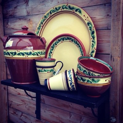 Ceramic repro and new design inspired by local traditional ceramic