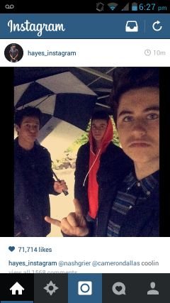My name is Violeta...My favs will always be @CameronDallas @NashGrier @JackGlinsky.  Babes 5ever.
