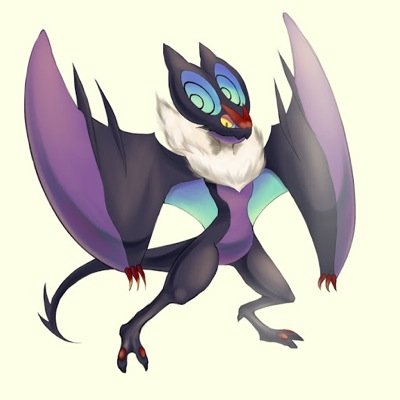 Don't get too close, I'll attack if I gotta! Just kidding, I'm a nice noivern. Berries keep me calm, so it should be alright. #single #RP #wild