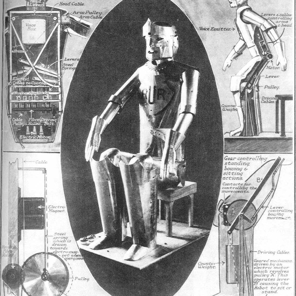 Robot je stroj pracující s určitou mírou samostatnosti, vykonávající určené úkoly, a to předepsaným způsobem. A já mám navíc kuši!