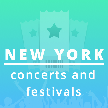 The best concerts and festivals in New York. Never miss a great gig!