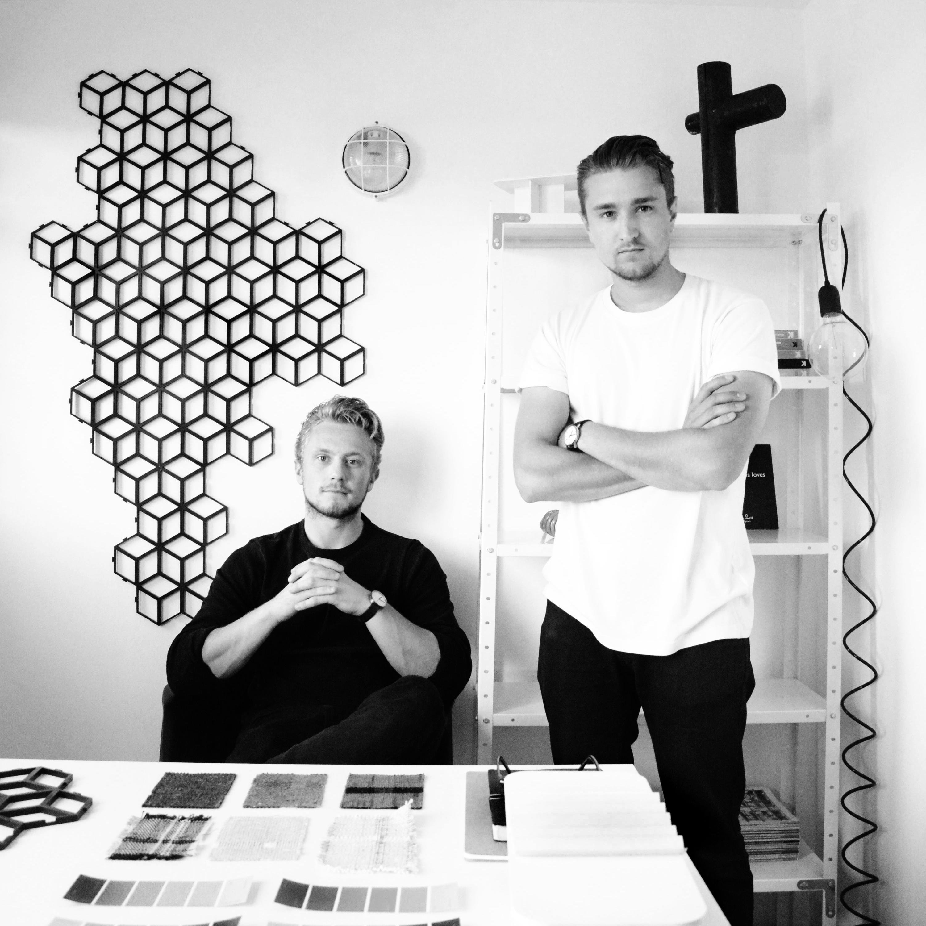 Designers Craig Lucas and Tobias Pitcher collaborate to form As We Go design studio.