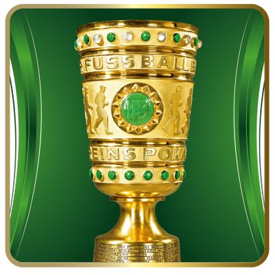 Pokal-Emblem Kicker Gold 