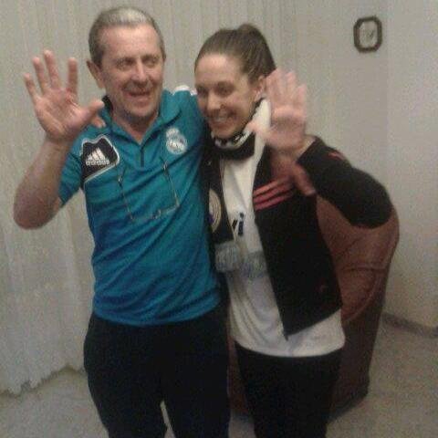 Tres amores tengo en mi vida: la mejor familia, mi Estorde querido y mi Real Madrid. LLevo vuestro corazon, lo llevo en mi corazon.