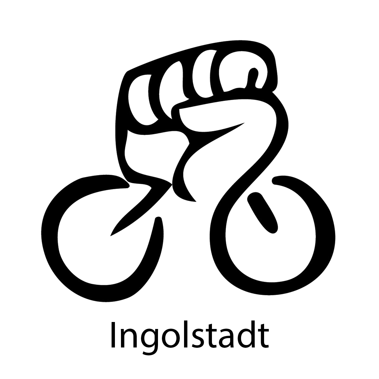 Critical Mass Ingolstadt, Fahrradverkehr in der Autostadt, Wir sind der Verkehr