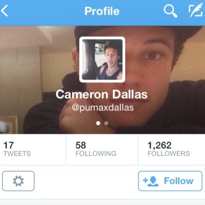 @pumaxdaIIas is not cameron dallas don't believe him
