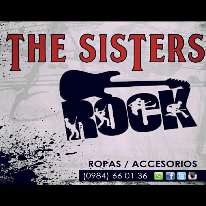 Tiendita de ROCK ✌ Contactanos al Cel:0981397964 / 0973211810 Instagram @thesistersrock