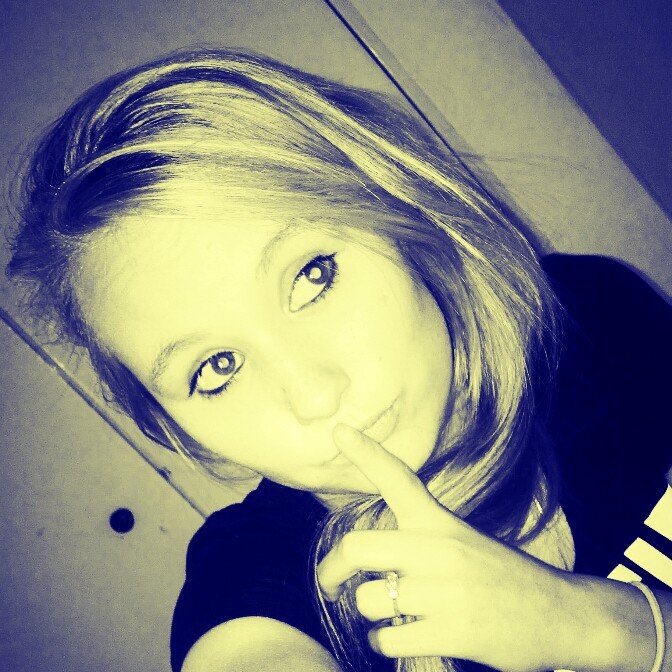 Well I'm blond brown eyes.. I loves cats... love to party hang with friends swimming taking selfies.... yeah that's me