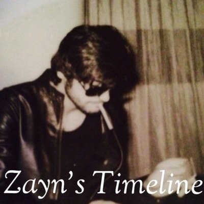 Go follow @ZaynTLine to know what's going on Zayn's timeline!