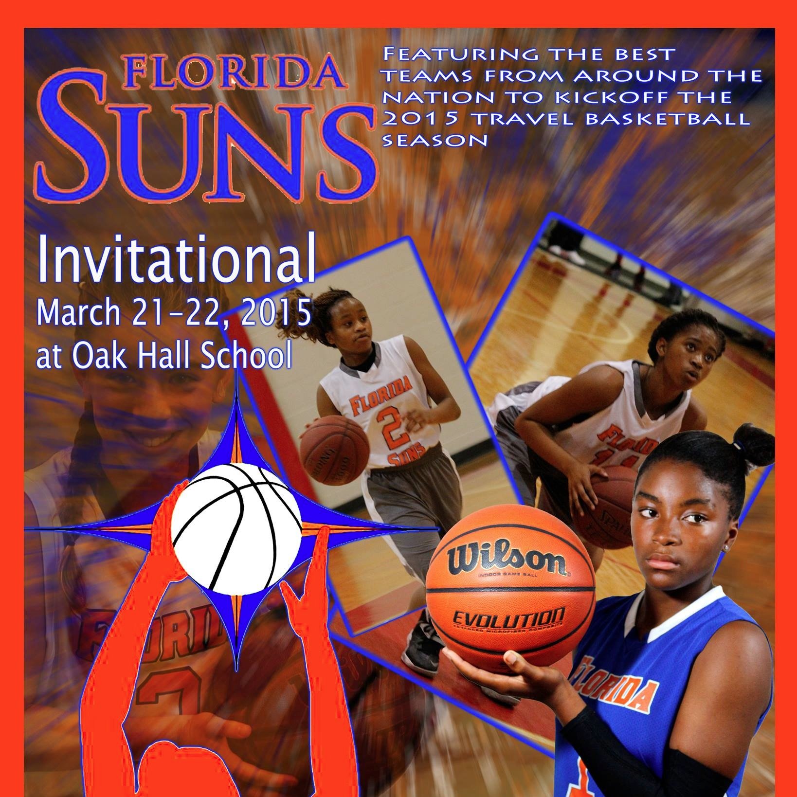 The Suns Invitational is the largest girls only event in North Central Florida and we are proud to host in the heart of NCF, Gainesville,  March 21-22, 2015!!!
