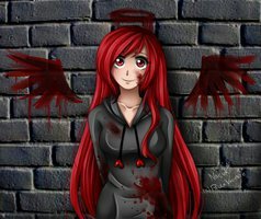 hey I'm cherry   Don't  fucking mess with me or I will kill u  laughs  see u in he'll  bff@creepymasky  single#