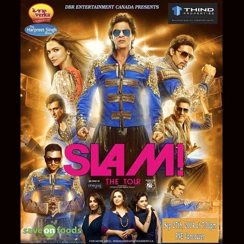 27/9: SLAM Van headlined by @iamsrk @deepikapadukone @juniorbachchan @SonuSood @bomanirani @TheVivaanShah @asliyoyo @TheKanikaKapoor @TheFarahKhan & Malaika!