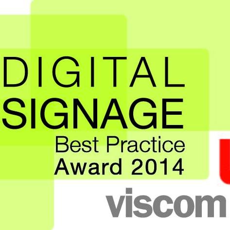7. Digital Signage Best Practice Award at viscom düsseldorf. 05.-07.11.2014 - Application extended till 7 September 2014