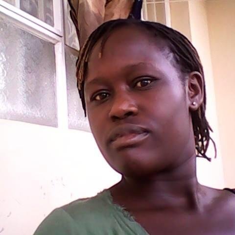 happy and proud African woman,a wife and mum