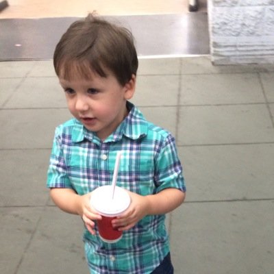 Hi! My name is Jackson and I am three. I don't know why everyone always laugh when I talk. I'm not joking!