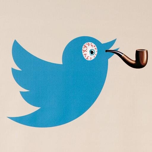 Ceci n'est pas un compte Twitter. René Magrippe