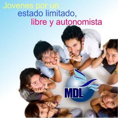 Jóvenes Liberales por el libre mercado, la propiedad y las autonomías regionales 
Escríbenos: mdljuventud@gmail.com; Facebook:MDL Juventud Llama: 0412-978-1596