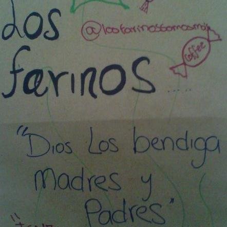 Losfarinos! Autodenominados por la vuena bivra con la que ziempre eztamos... Uy! Grasias Padre! #losfarinossomosmas