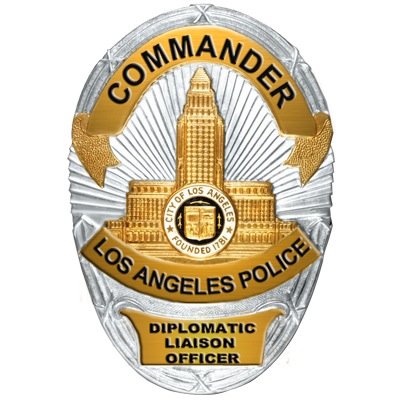 The Los Angeles Police Department - Diplomatic Liaison Officer works with all Consul Generals and Consulate Staff in the City of Los Angeles on mutual interests