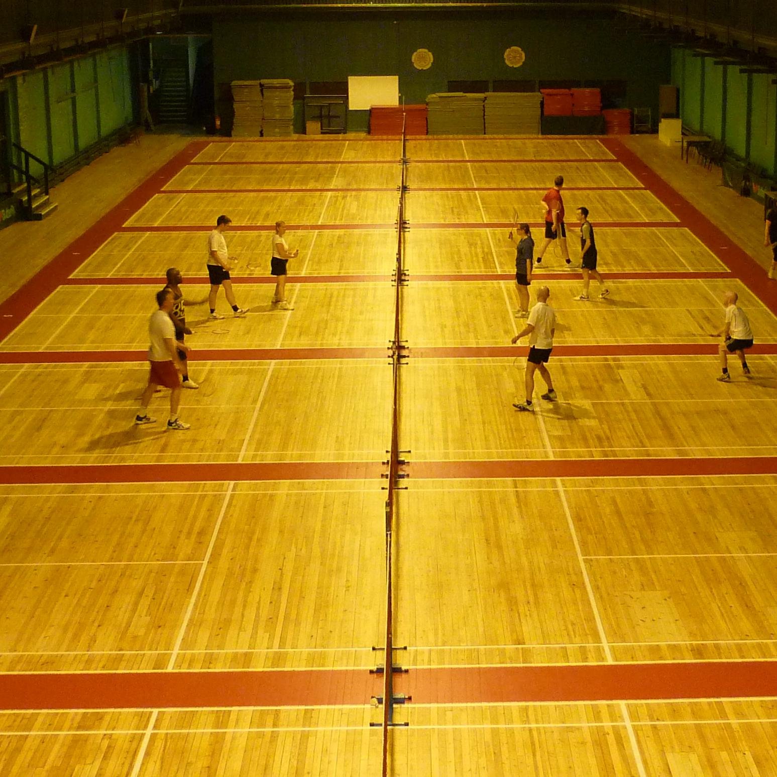 Badminton Club in York, UK.