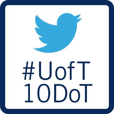 10 days of Twitter @ the University of Toronto. Join the online scholarly conversation. Account managed by @EvelineLH & @Jessecarliner
