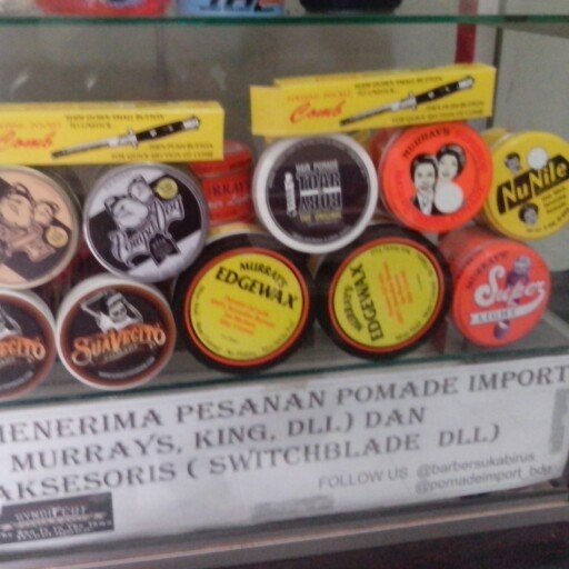 Ready To order: Murrays,Daxx,Suavecito,KING Switcblade dll, COD bandung/kirim2 081220829965/549A3A9F