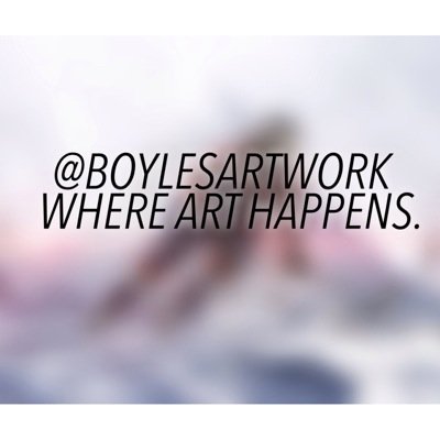 Follow my Instagram @BoylesArtwork