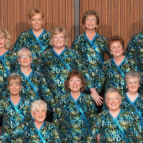 The Orangeville Chorus is an award-winning a cappella group of 60 women, led by Master Director Joan Borden. 35-year member of @sweetadsintl