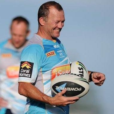 This is a Promotions Page. 
Former Rugby League player and Assistant Coach for the Gold Coast Titans, 22 State of Origin appearances for Queensland.