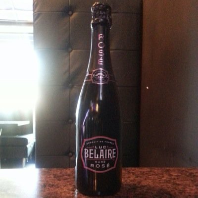 just drinking and celebrating Belaire ROSE' worldwide