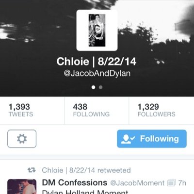 Follow @JacobAndDylan because shes literally so sweet and loves anyone (unfollow if you dont)