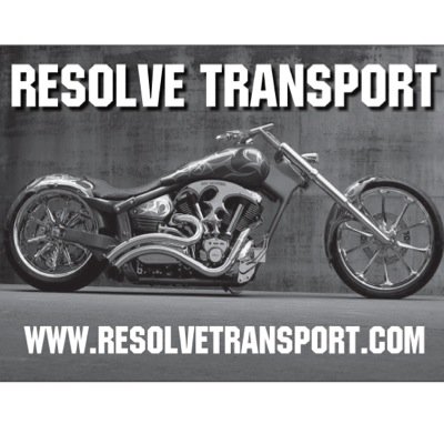 resolvebikes's profile picture. INTERSTATE MOTORCYCLE TRANSPORT PROFESSIONAL

ENCLOSED SECURED INSURED