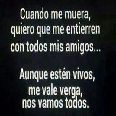 Yo solo quiero vivir en mi mundo.