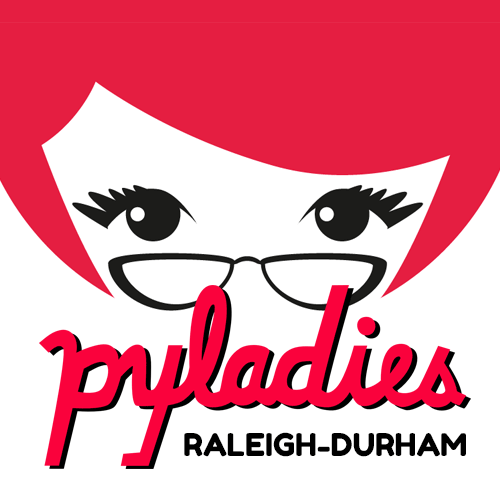 The Raleigh-Durham chapter of PyLadies, an international group focused on getting more women into Python community and programming. http://t.co/grYDeh9KY2