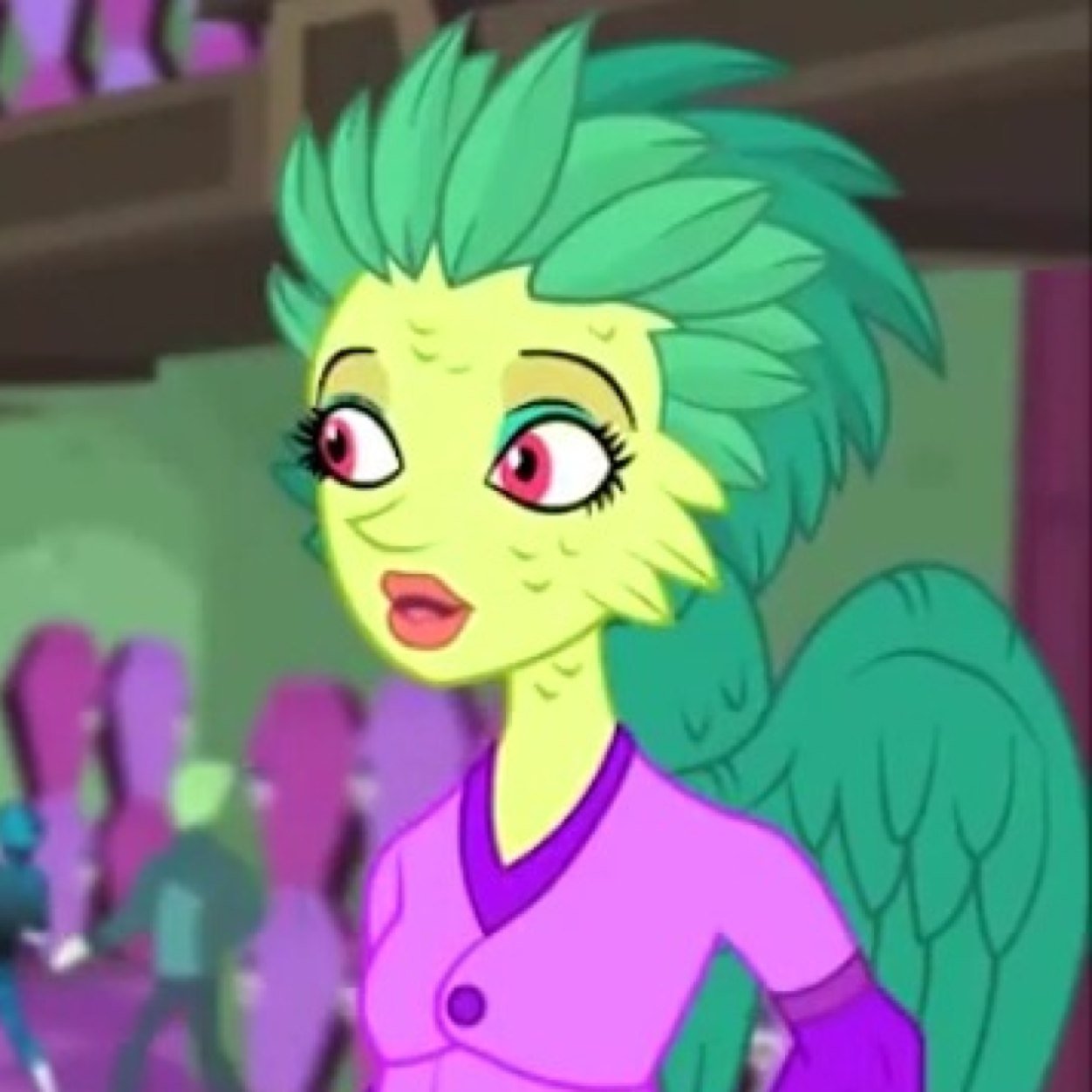 quilltalyntin's profile picture. Hi! My name is Quill. I'm daughter of a harpy. And i study in Monster High